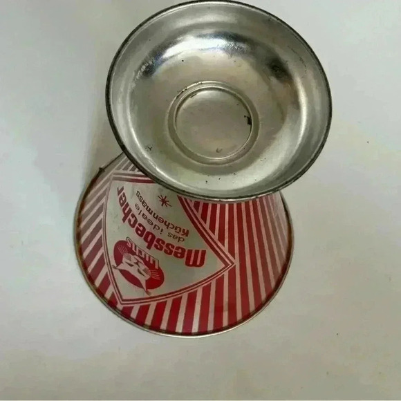 Vintage German Lynx tin cone shaped measuring cup - Picture 3 of 7